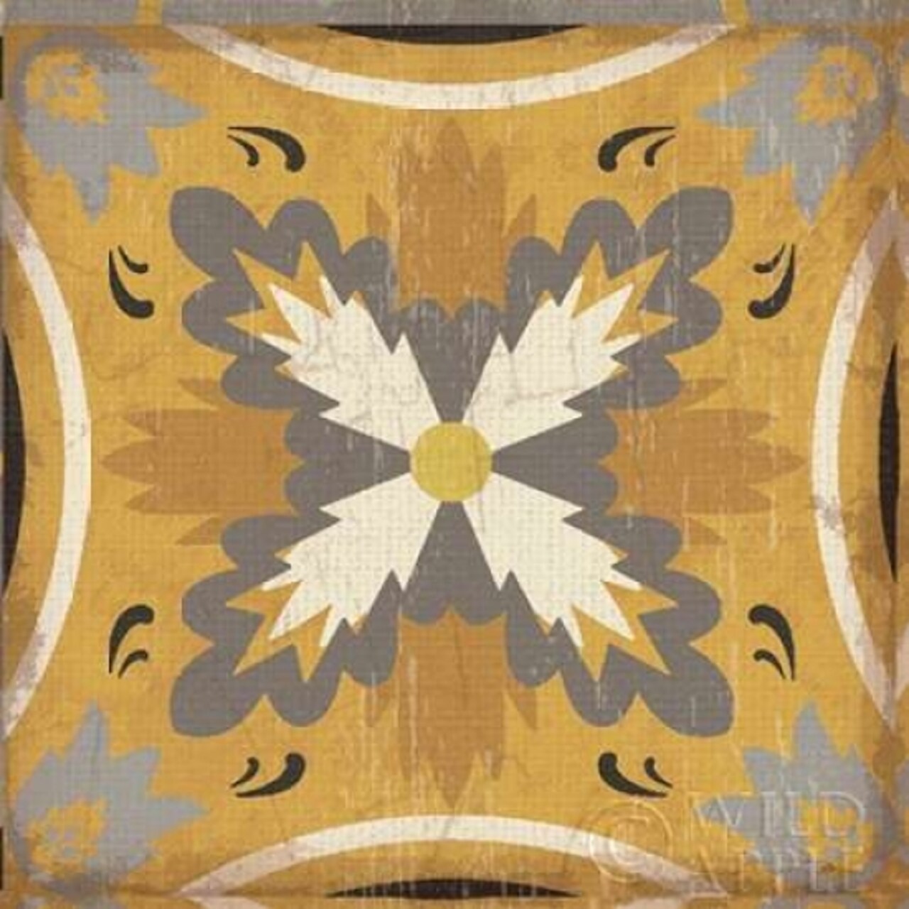 Golden Glow Square XVIII Poster Print by Pela Studio - Item # VARPDX13347